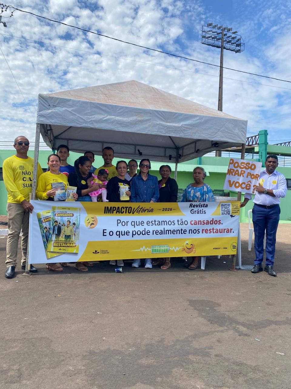 Campanha Impacto Vitória mobiliza igrejas em ações de evangelização pelas cidades de Goiás