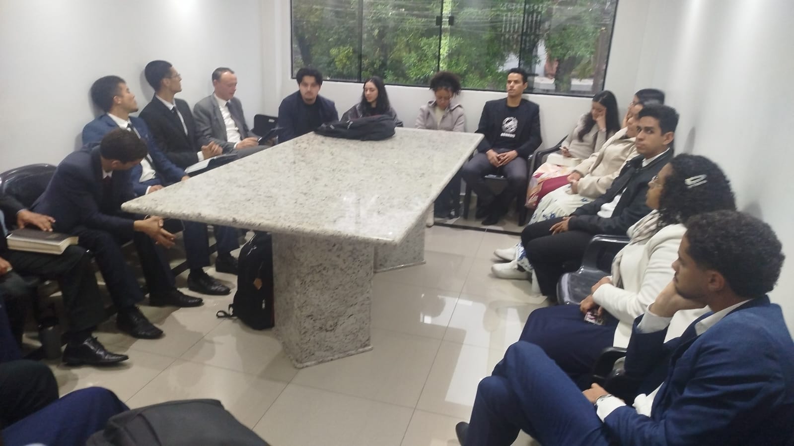 Reunião com jovens solteiros