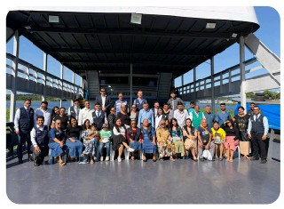 Voluntários e Representantes da Associação Roraima-Amazonas (ARAM)