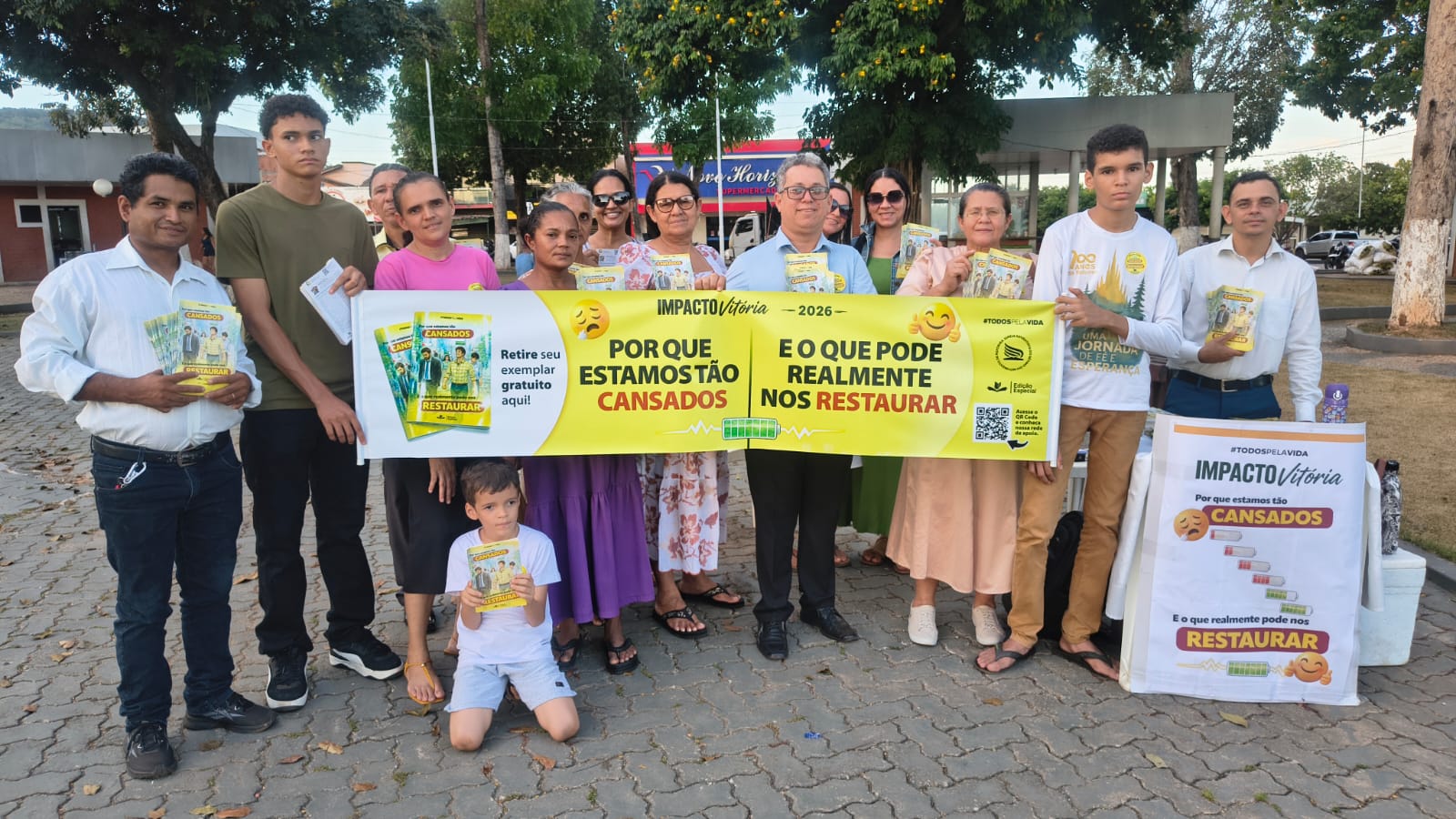 850 revistas são distribuídas no Impacto Vitória em Tucumã-PA