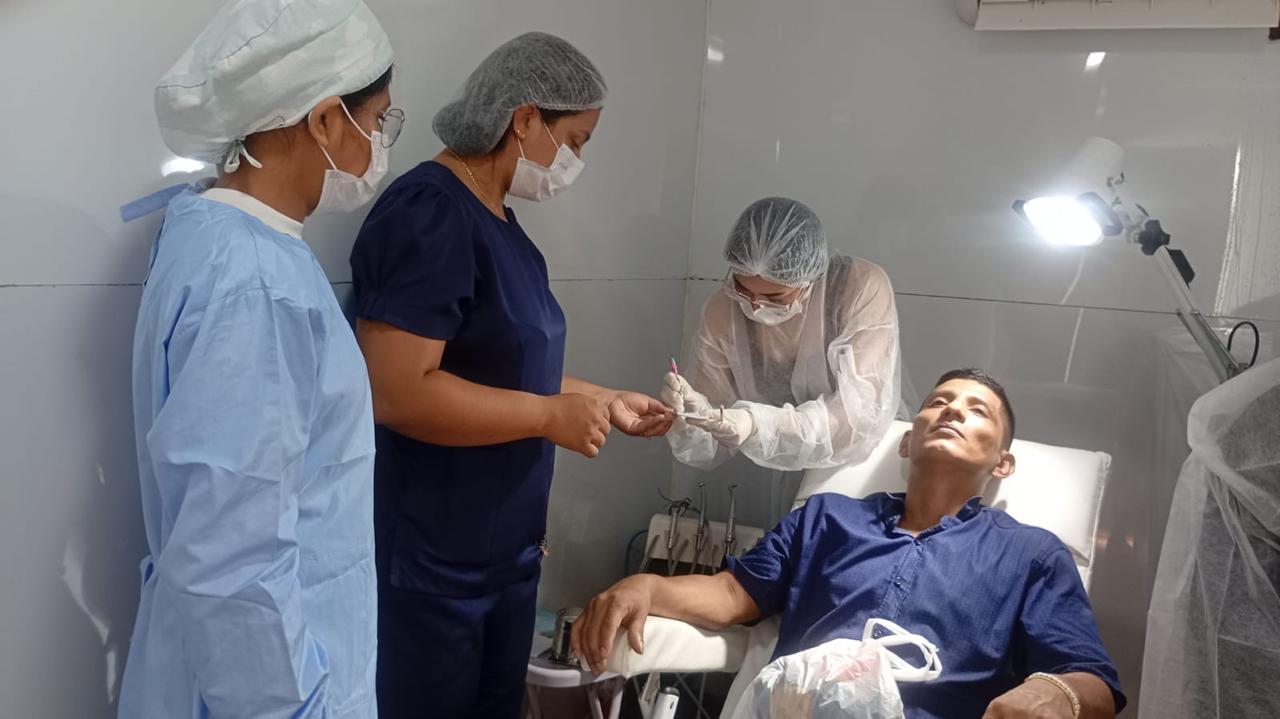 Atendimento odontológico