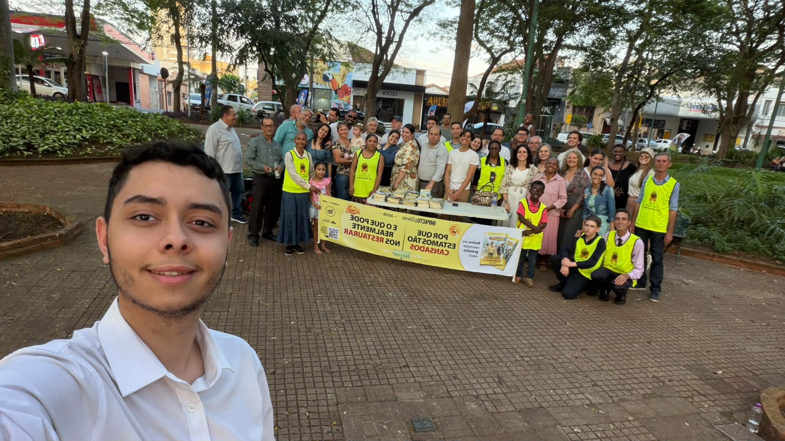 Impacto Vitória mobiliza irmãos em campanha do Setembro Amarelo em Jaú