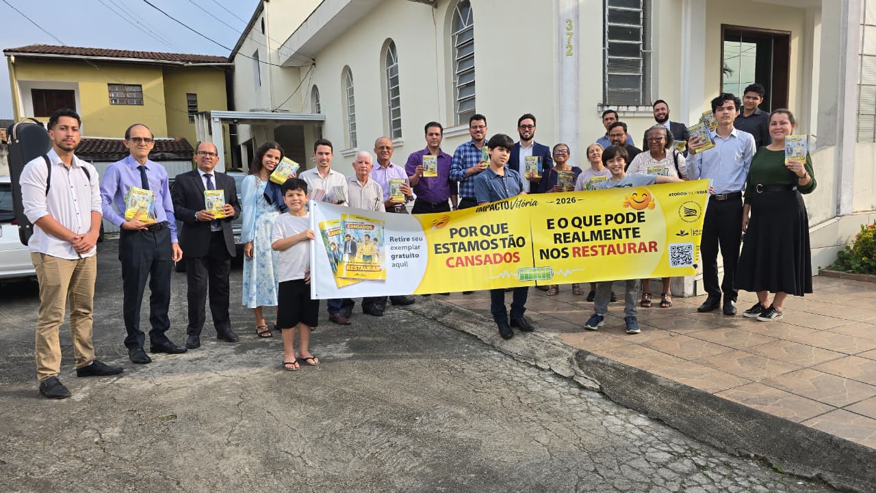 Impacto Vitória mobiliza igreja de Juquiá-SP em ação evangelística