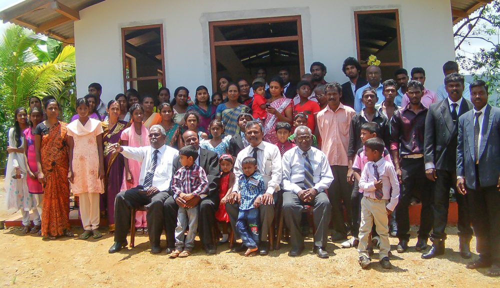 Church Dedication in Navalapatti, Sri Lanka