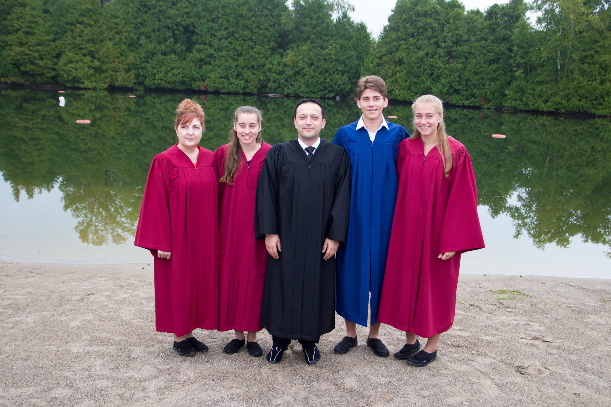 Baptism in Puslinch, Canada