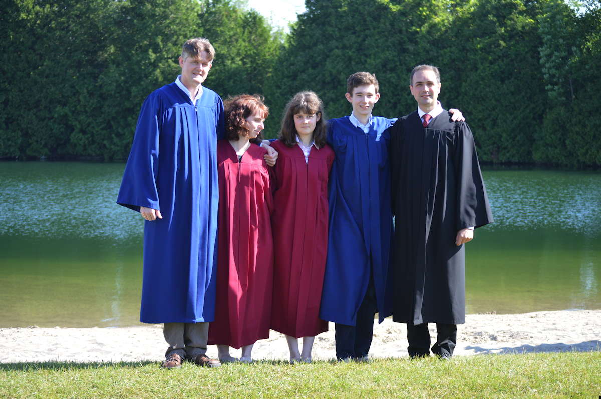 Baptism in Puslinch, Canada