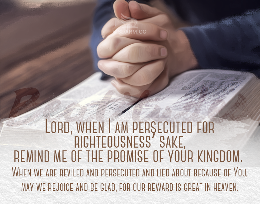 The Beatitudes - Persecuted for Righteousness' Sake