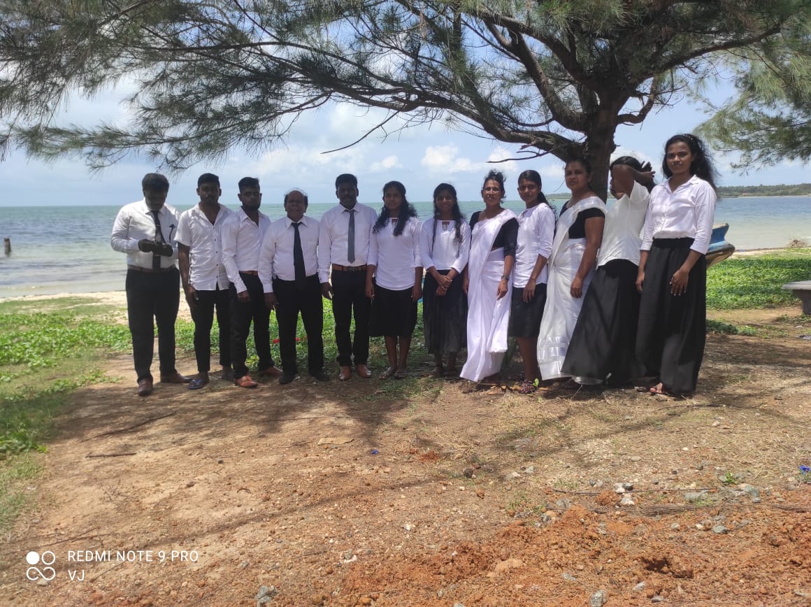 Baptism in Jaffna, Sri Lanka