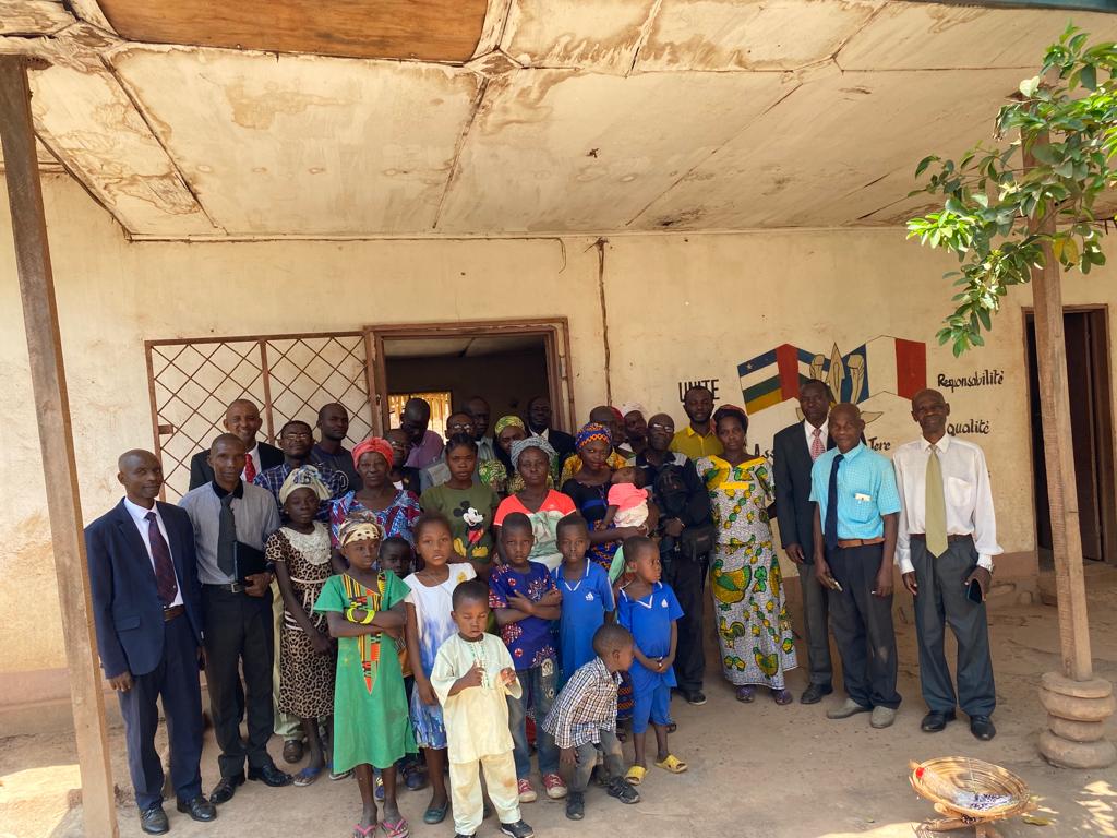 Baptism in the Central African Republic