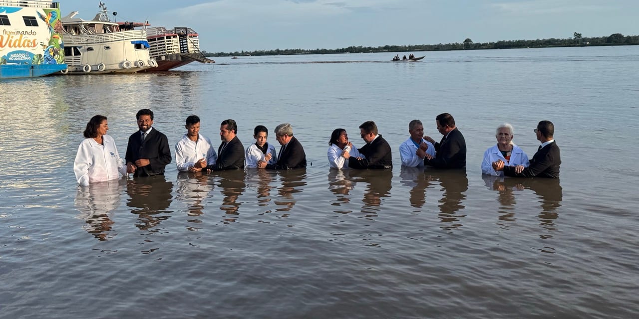 Baptism in the Amazon: First Fruits of the Mission Ferry